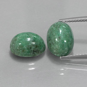  ct natürliche grüner Maw-sit-sit-Edelsteine, Oval Schliff, Lichtundurchlässig