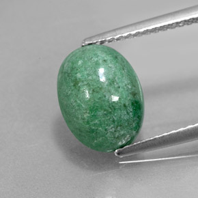 3,74 ctw natürlicher grüner Maw-sit-sit, Oval Schliff, Lichtundurchlässig