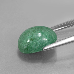 3,74 ctw natürlicher grüner Maw-sit-sit, Oval Schliff, Lichtundurchlässig