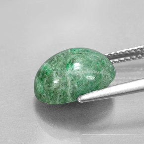4,55 ctw natürlicher grüner Maw-sit-sit, Oval Schliff, Lichtundurchlässig