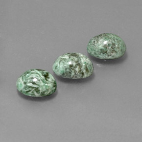  ct natürliche grüner Maw-sit-sit-Edelsteine, Oval Schliff, Lichtundurchlässig