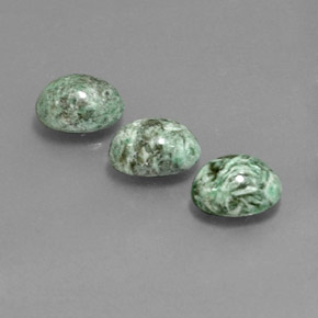  ct natürliche grüner Maw-sit-sit-Edelsteine, Oval Schliff, Lichtundurchlässig