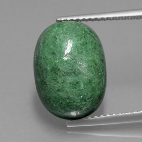 9,30 ctw natürlicher grüner Maw-sit-sit, Oval Schliff, Lichtundurchlässig