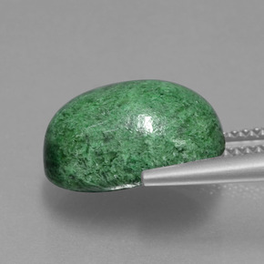 9,30 ctw natürlicher grüner Maw-sit-sit, Oval Schliff, Lichtundurchlässig
