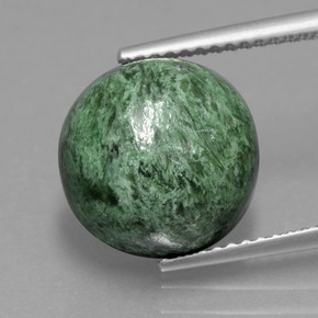 9,17 ctw natürlicher Grün Mawsitsit, Rund Schliff, Lichtundurchlässig