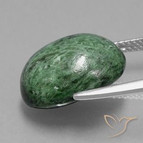 9,17 ctw natürlicher Mittelgrün Mawsitsit, Oval, Lichtundurchlässig