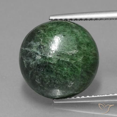 9.65ct Natürlicher Mittelgrün Mawsitsit, Runden, Lichtundurchlässig