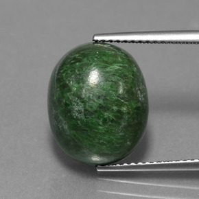 10,35 ctw natürlicher grüner Maw-sit-sit, Oval Schliff, Lichtundurchlässig