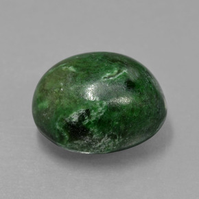 9,57 ctw natürlicher grüner Maw-sit-sit, Oval Schliff, Lichtundurchlässig