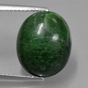 9,65 ctw natürlicher grüner Maw-sit-sit, Oval Schliff, Lichtundurchlässig