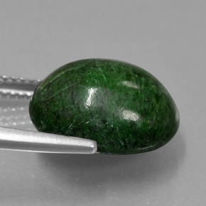 9,65 ctw natürlicher grüner Maw-sit-sit, Oval Schliff, Lichtundurchlässig