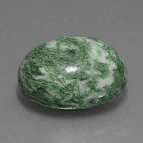 9,17 ctw natürlicher Grün Mawsitsit, Oval Schliff, Lichtundurchlässig