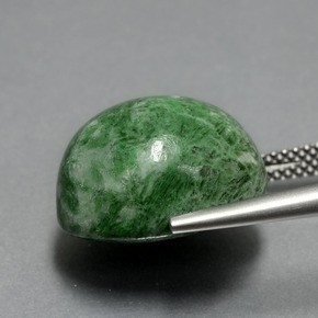 18,15 ctw natürlicher grüner Maw-sit-sit, Oval Schliff, Lichtundurchlässig