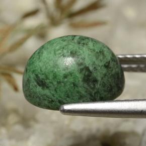 4,29 ctw natürlicher grüner Maw-sit-sit, Oval Schliff, Lichtundurchlässig