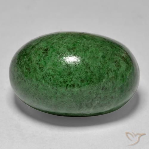 33.52ct Natürlicher Kieferngrün Mawsitsit, Oval, Lichtundurchlässig