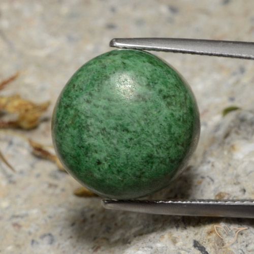 15.52ct Natürlicher Blasses Kieferngrün Mawsitsit, Runden, Lichtundurchlässig