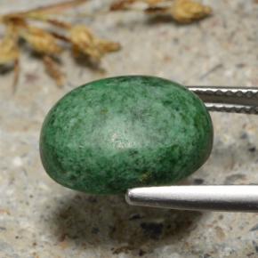 9,38 ctw natürlicher grüner Maw-sit-sit, Oval Schliff, Lichtundurchlässig