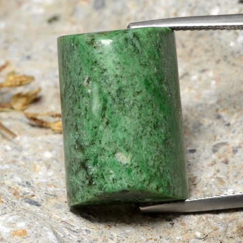 31.09ct Natürlicher Mittelgrün Mawsitsit, Baguette, Lichtundurchlässig
