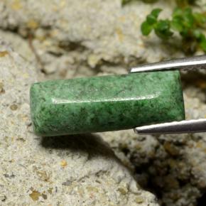 3,09 ctw natürlicher grüner Maw-sit-sit, Baguette, Lichtundurchlässig