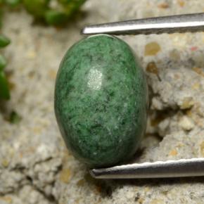2,89 ctw natürlicher grüner Maw-sit-sit, Oval Schliff, Lichtundurchlässig