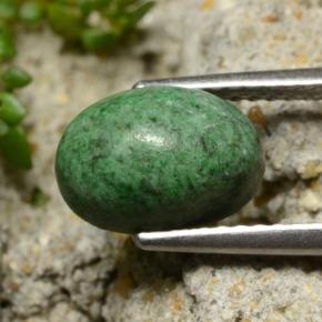 2,89 ctw natürlicher grüner Maw-sit-sit, Oval Schliff, Lichtundurchlässig
