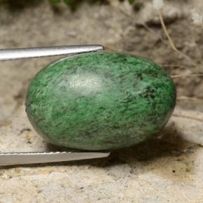 19,55 ctw natürlicher grüner Maw-sit-sit, Oval Schliff, Lichtundurchlässig