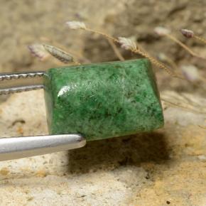 9,17 ctw natürlicher tiefgrün Mawsitsit, Baguette, Lichtundurchlässig