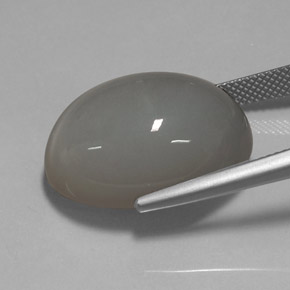 26,78 ctw natürlicher brauner Mondstein, Transparent, Transparent / Lichtdurchlässig