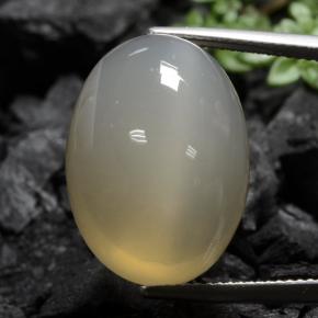 25,19 ctw natürlicher brauner Mondstein, Transparent, Transparent / Lichtdurchlässig