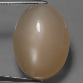 20,29 ctw natürlicher cream Mondstein, Oval Schliff, Lichtdurchlässig