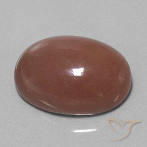 9,17 ctw natürlicher Warmes Braun Mondstein, Oval, Lichtundurchlässig