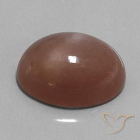 9,17 ctw natürlicher Braun Mondstein, Oval, Lichtundurchlässig