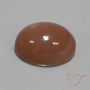 9,17 ctw natürlicher Braun Mondstein, Oval, Lichtundurchlässig