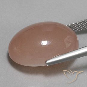 9,17 ctw natürlicher Mittelorange Mondstein, Oval, Lichtundurchlässig