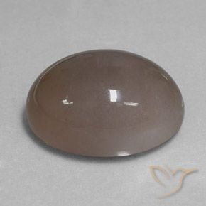 9,17 ctw natürlicher Mittel braun Mondstein, Oval, Lichtundurchlässig