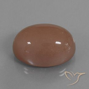 9,17 ctw natürlicher Braun Mondstein, Oval, Lichtundurchlässig