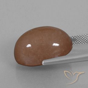 9,17 ctw natürlicher Braun Mondstein, Oval, Lichtundurchlässig