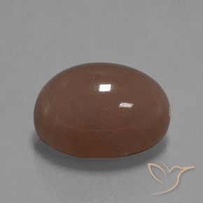 9,17 ctw natürlicher Braun Mondstein, Oval, Lichtundurchlässig