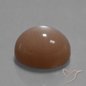 9,17 ctw natürlicher Warmes Braun Mondstein, Oval, Lichtundurchlässig