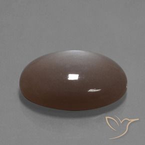 9,17 ctw natürlicher Mittel braun Mondstein, Oval, Lichtundurchlässig
