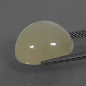 9,17 ctw natürlicher Warmweiß Mondstein, Rund Schliff, Lichtdurchlässig