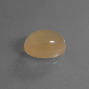 4,63 ctw natürlicher goldener Mondstein, Oval Schliff, Lichtdurchlässig