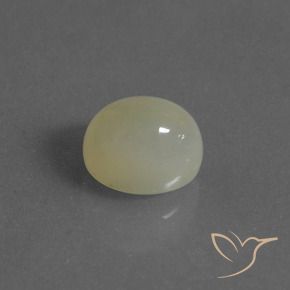 9,17 ctw natürlicher hellgelb Mondstein, Oval, Lichtdurchlässig