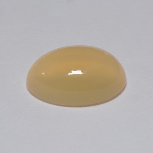 4,30 ctw natürlicher brauner Mondstein, Oval Schliff, Transparent