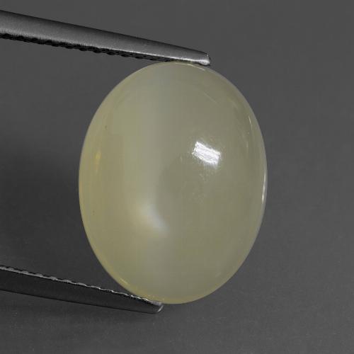 6,67 ctw natürlicher brauner Mondstein, Oval Schliff, Lichtdurchlässig