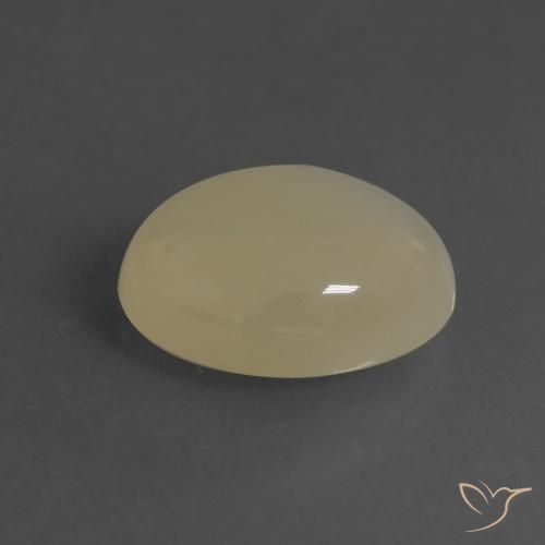9,17 ctw natürlicher Helles Kaffeebraun Mondstein, Oval, Lichtdurchlässig