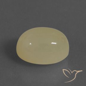 9,17 ctw natürlicher Helles Kaffeebraun Mondstein, Oval, Lichtdurchlässig