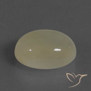 9,17 ctw natürlicher Helles Kaffeebraun Mondstein, Oval, Lichtdurchlässig