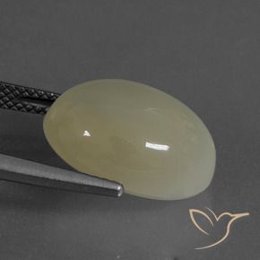 9,17 ctw natürlicher Helles Kaffeebraun Mondstein, Oval, Lichtdurchlässig