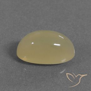 9,17 ctw natürlicher Erdiges Braun Mondstein, Oval, Lichtdurchlässig